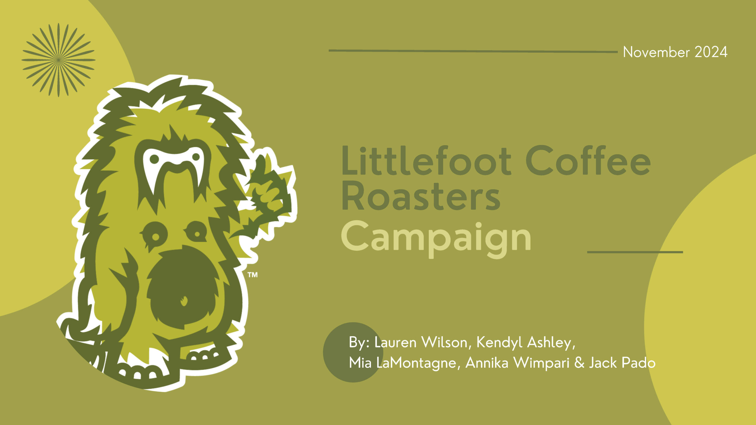 Littlefoot Coffee Roasters Campaign